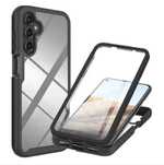 Etui 360° samsung galaxy A55 5G przód i tył czytnik linii i