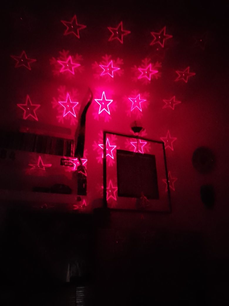 Laser lampa LED elektryczna