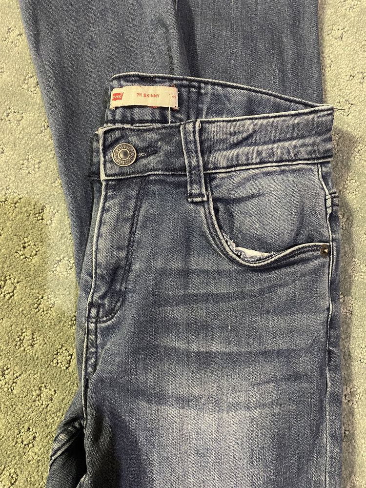 Скинни джинсы левайс levi’s узкие хс xs s