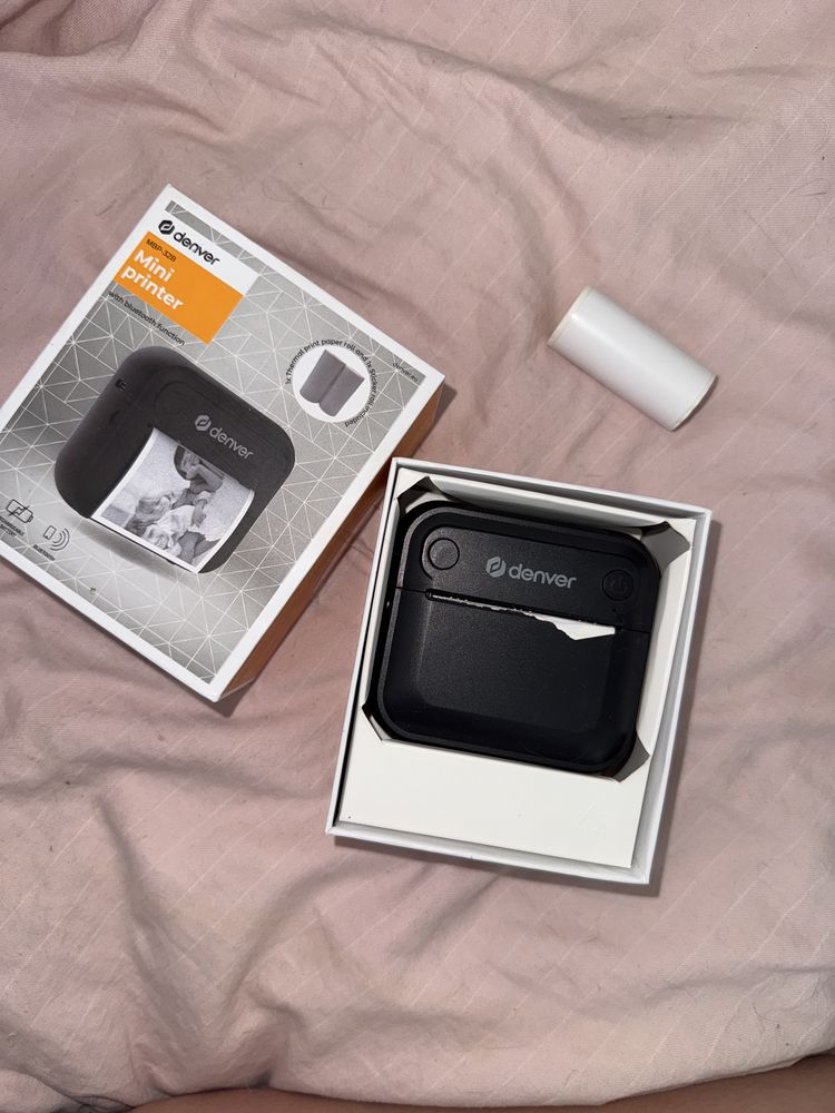 Mini drukarka  bluetooth denver