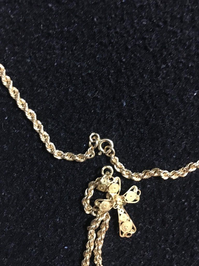 Vendo colar português em ouro 19k