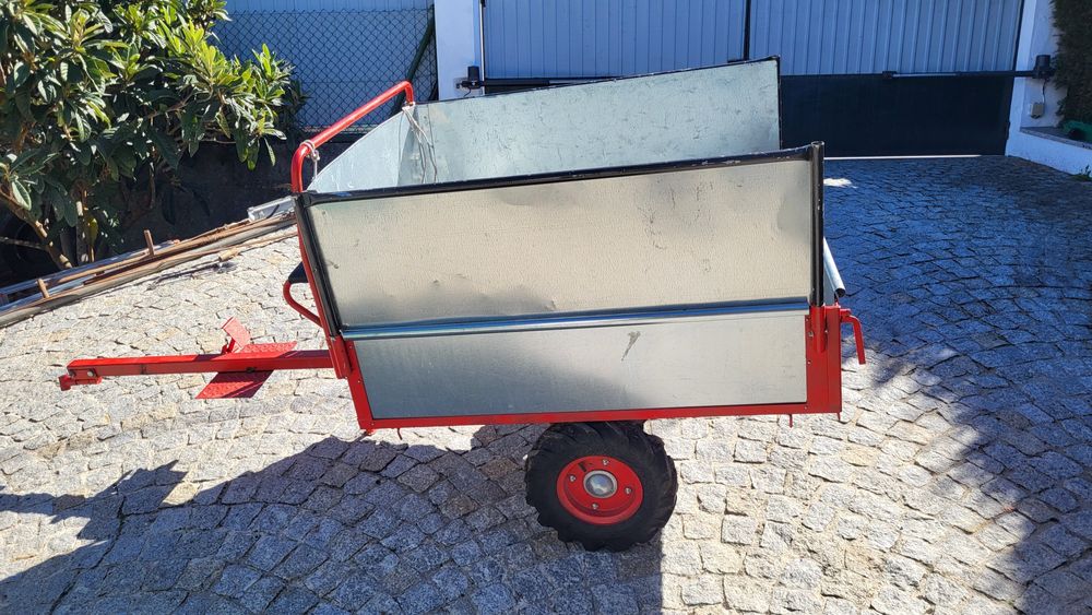 Atrelado para motocultivador