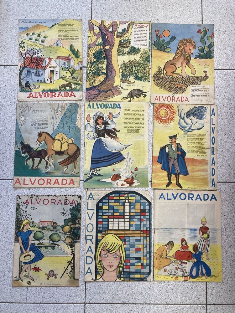 Revistas Antigas, Menina e Moça, Flama