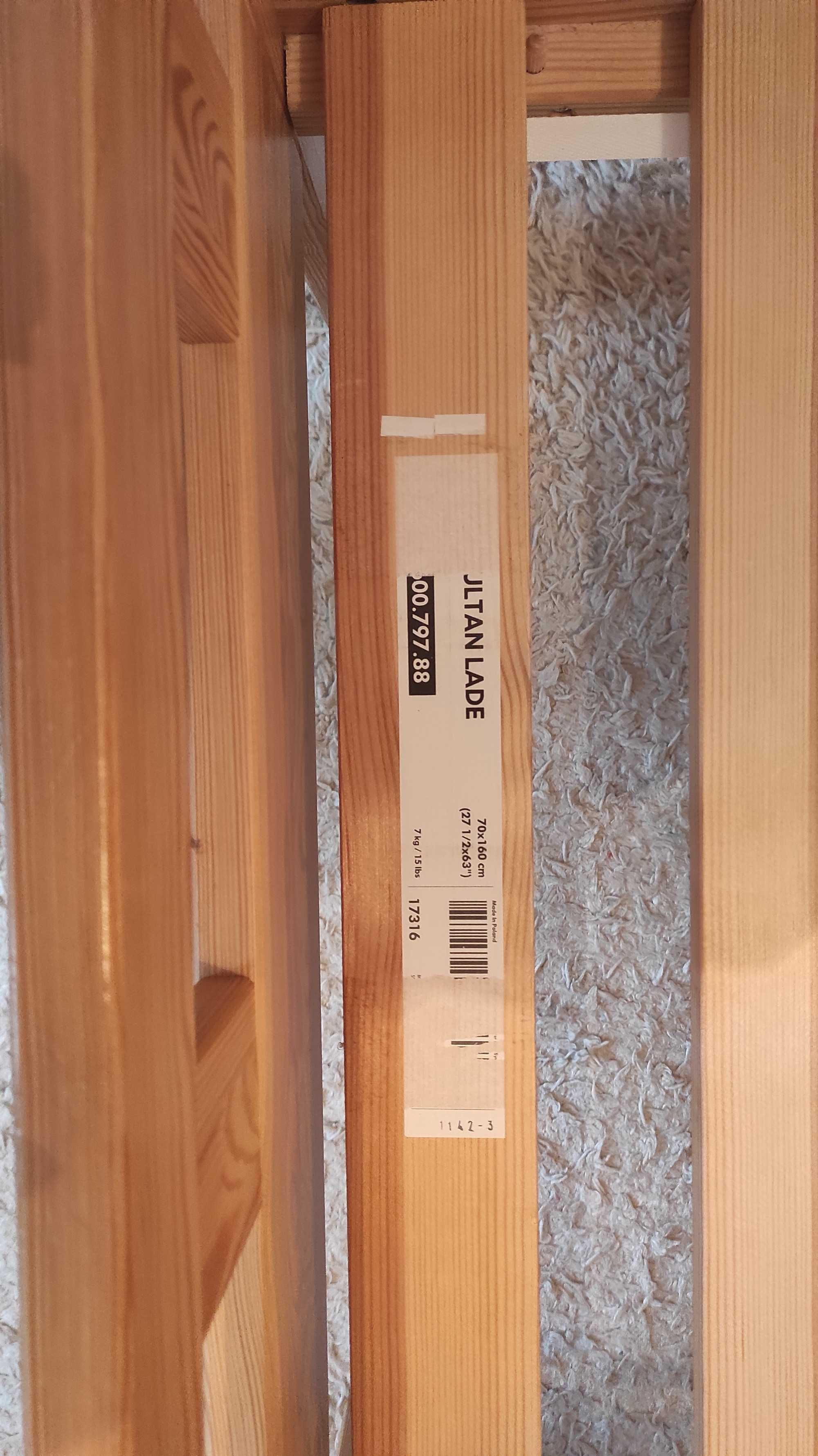 Łóżko dziecięce Ikea 160x70 plus materac