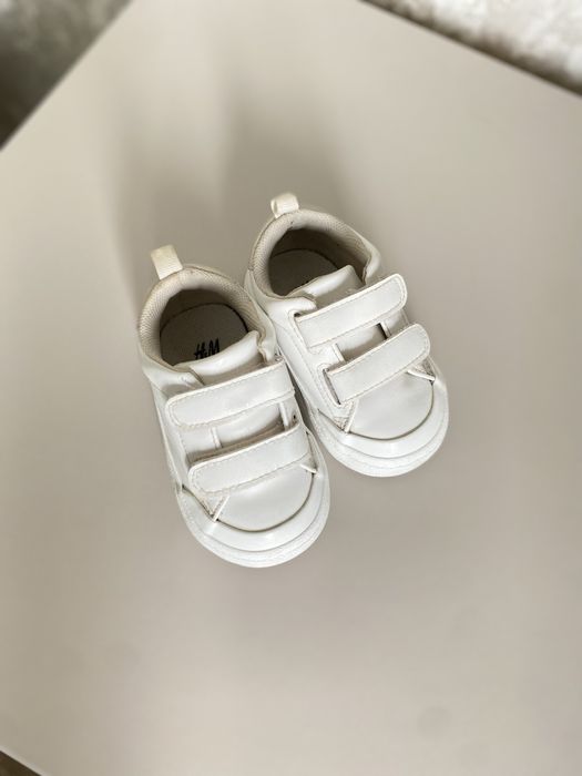 Кеди, H&M, білі кросівки, 18/19 розмір