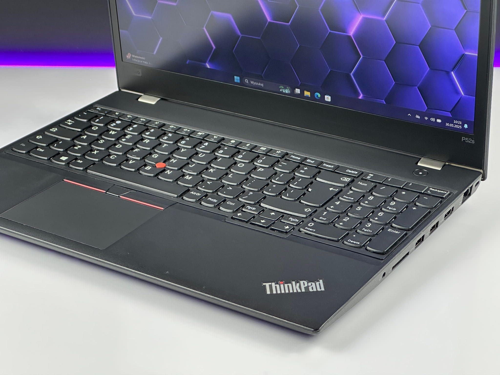 Laptop Lenovo ThinkPad P52s | i7-8550U / FHD / NVIDIA / P500 / FV 23%