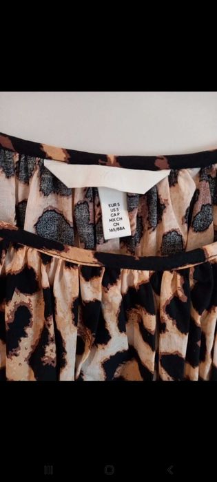Vestido com padrão tigresa, S - H&M