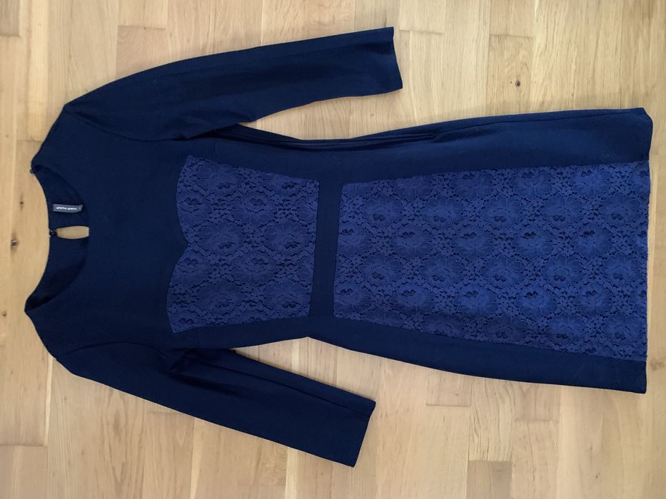 Брендові ошатні сукні TWIN-SET\NAF NAF Італія Р.44-46 Натур тканина