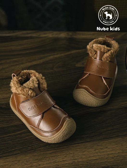 Зимові дитячі барефут-черевики Nube kids 18-28розмір