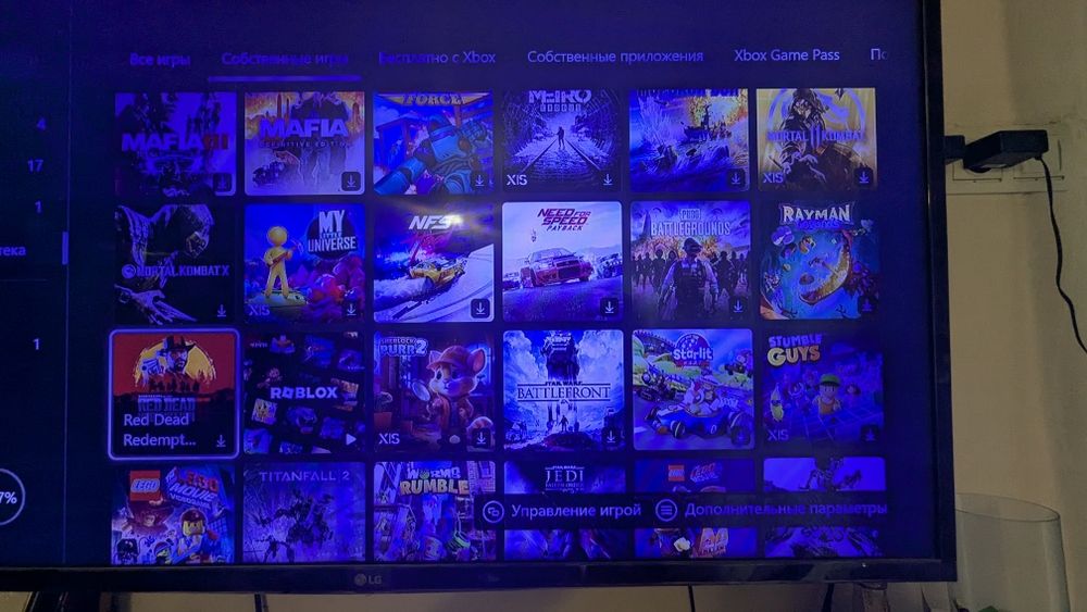 Xbox series S 2 джостіка + колекція ігор