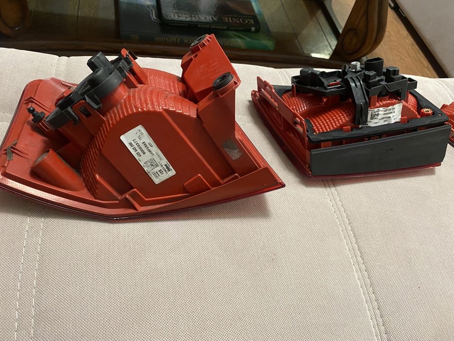 Audi A6 C7 2011-2014 задні фонарі європа седан ( на лампах )