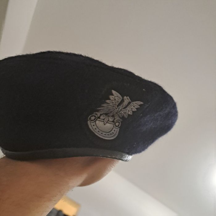Beret Lotniczy technika PRL