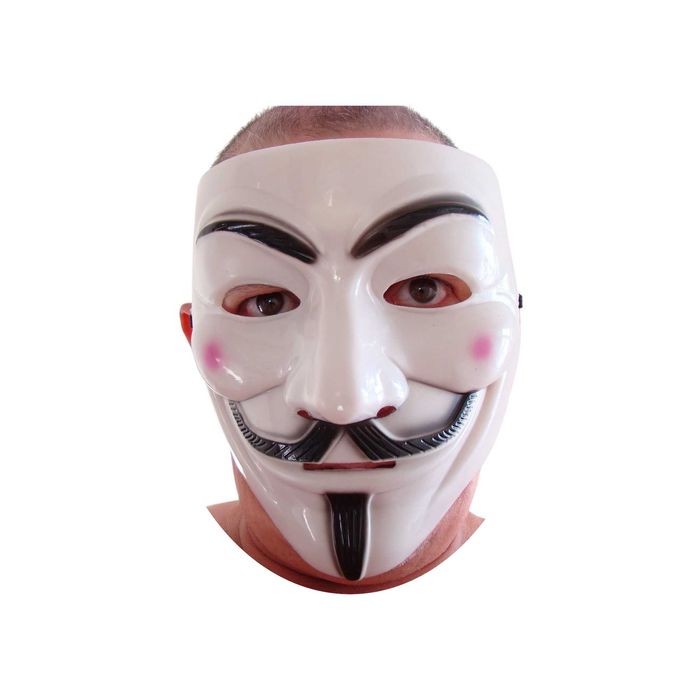 Maska na halloween i nie tylko Vendetta Anonymous protest