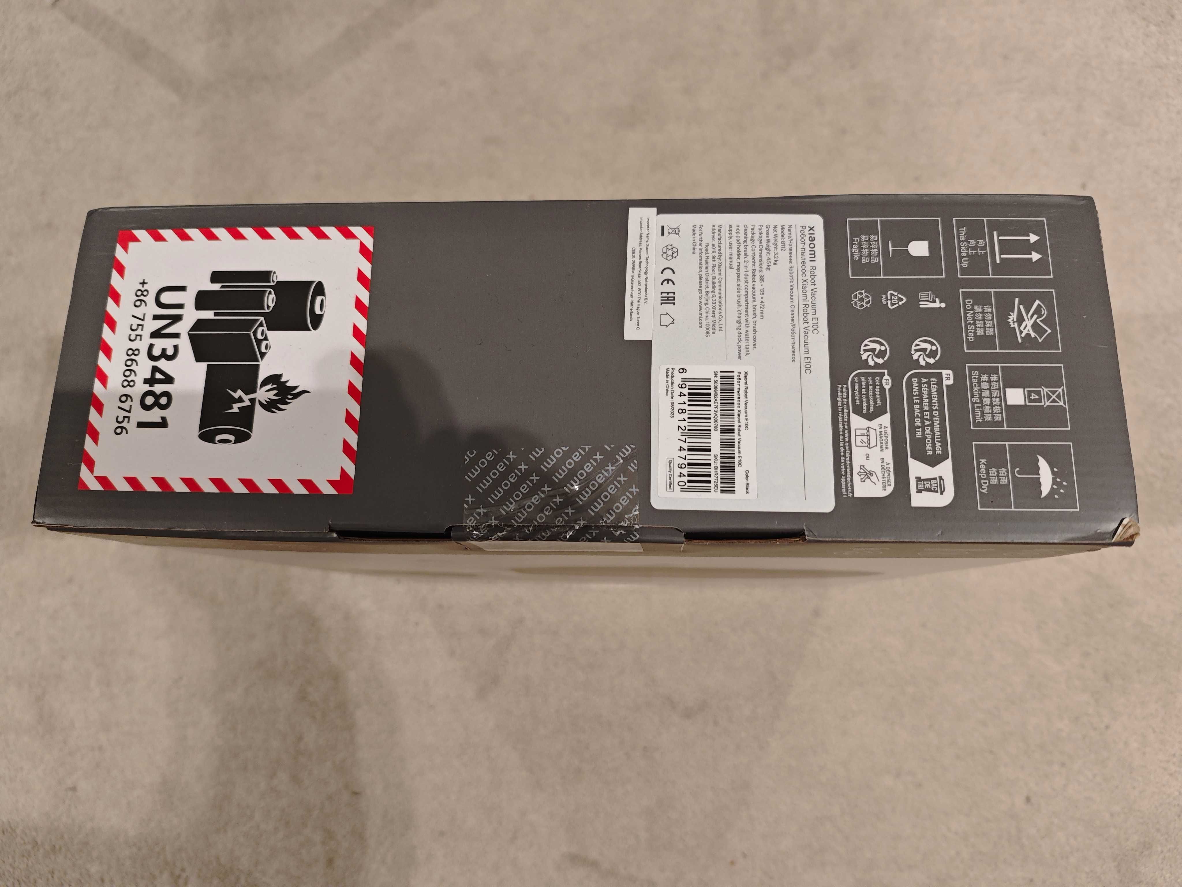 Xiaomi Robot Vacuum E10C Black