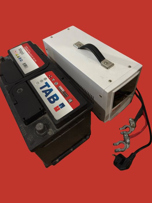 Комплект для ВІДКЛЮЧЕНЬ: ДБЖ (Інвертор + зарядка) та акумулятор 100aH