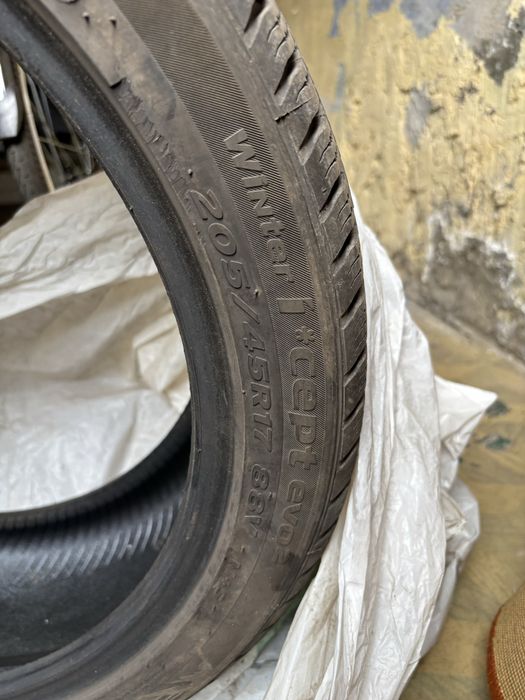 Opony henkook 205/45 r17 zimowe uzywane