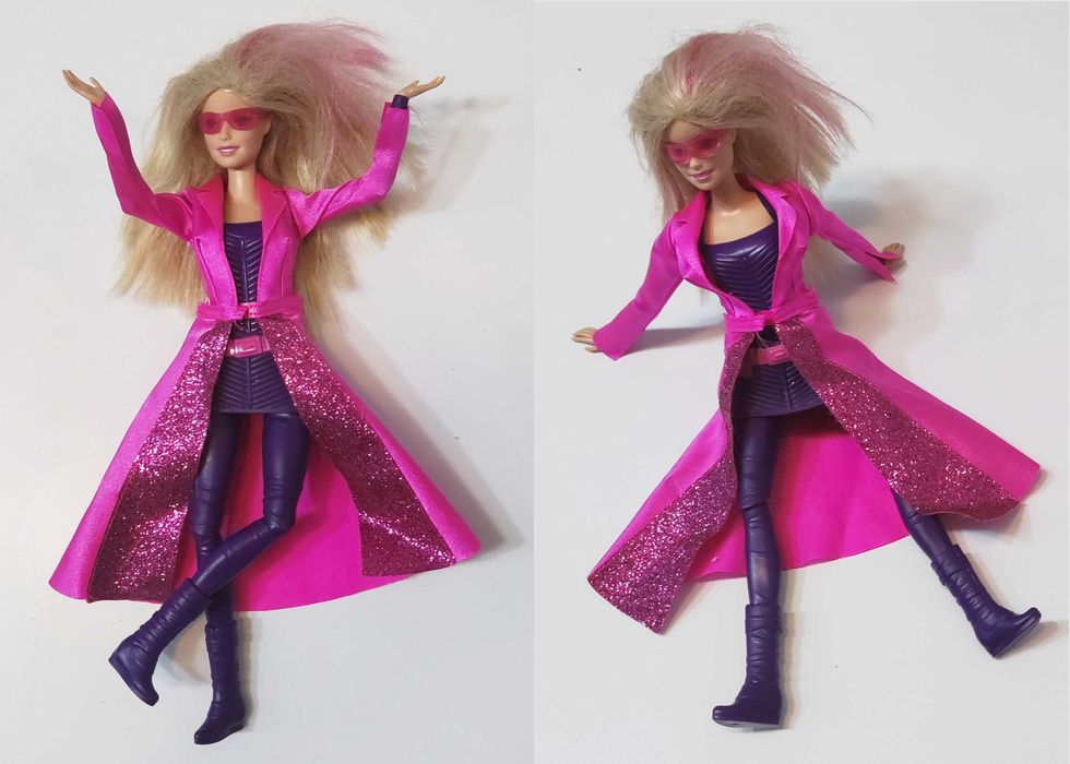 3+ MATTEL Lalka BARBIE Tajna Agentka Obraca się! Ruchome kończyny!