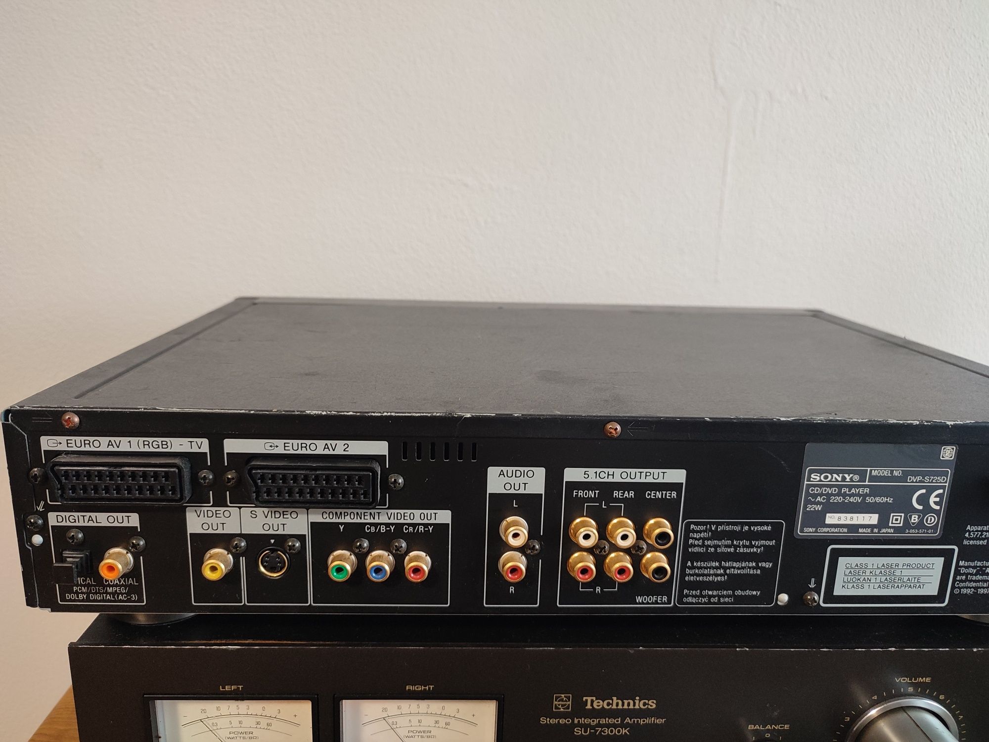 Rezerwacja! Odtwarzacz CD/ DVD Sony dvp s 725d