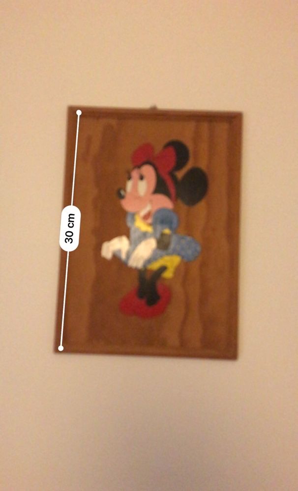 Quadro Minnie - Quadro em madeira - NOVO PREÇO