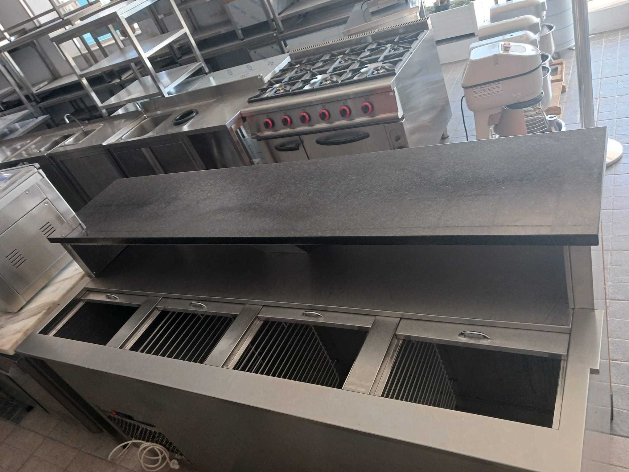 ACM1483 - Balcão Refrigerado c/ arrefecedor de garrafas - Usado