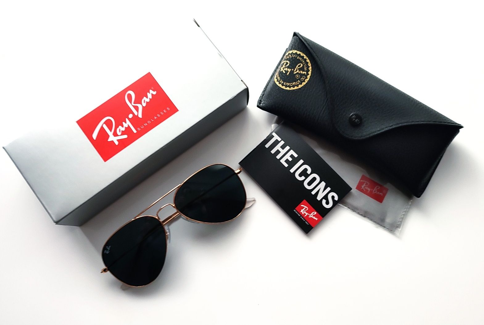 Ray-Ban Aviator 3025 gold black