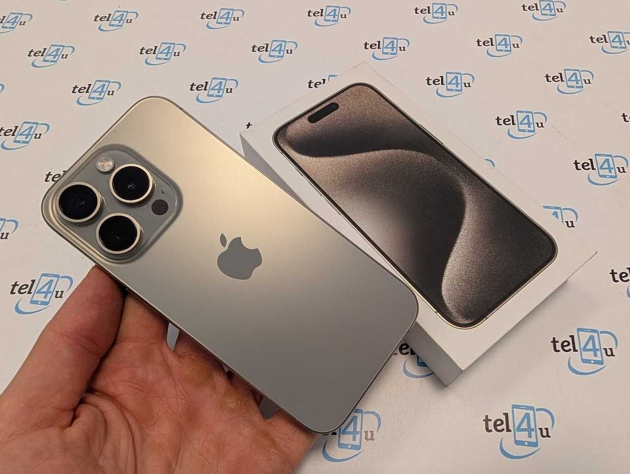 Tel4u Piękny  iPhone 15 Pro 128GB Tytan  Długa35