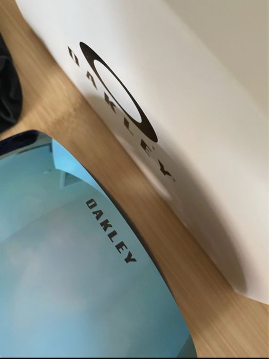 Gogle narciarskie Oakley Flight Deck Prizm - niebieskie