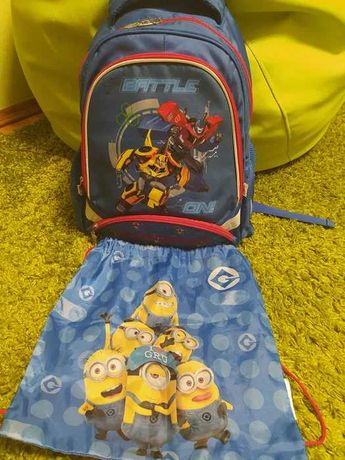 Шкільний рюкзак Kite + сумка для спортивної форми в подарунок
