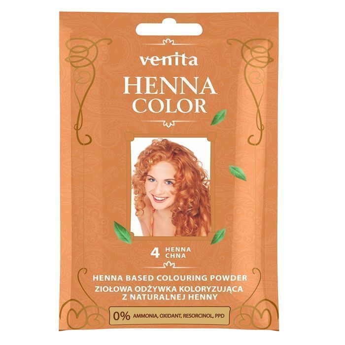 Venita Henna Color - Naturalna Odżywka Koloryzująca z Henny