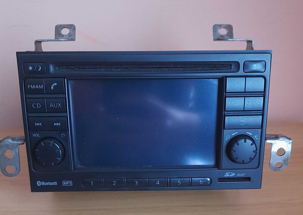 автомагнітола nissan note 2010