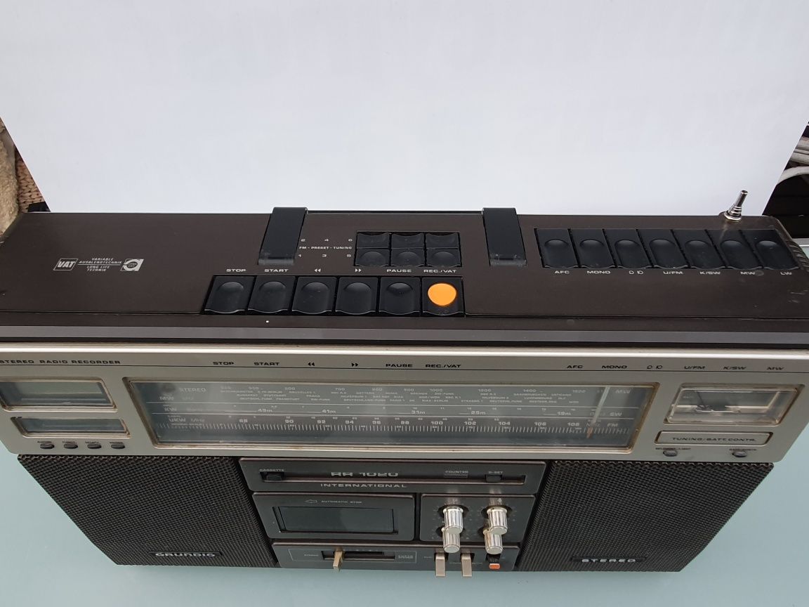 Radiomagnetofon Grundig rr1020 vintage