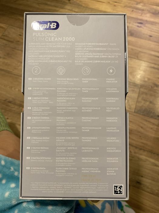 Nowa Szczoteczka soniczna oral-b pulsonic clean 2000