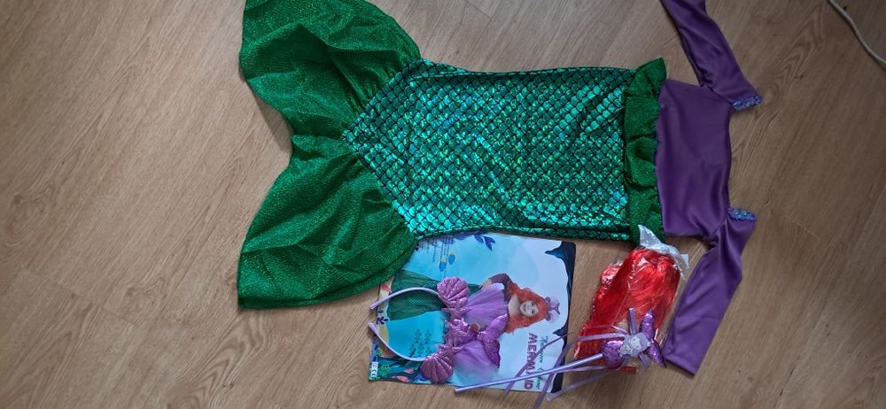 Strój karnawałowy, syrenka Arielka