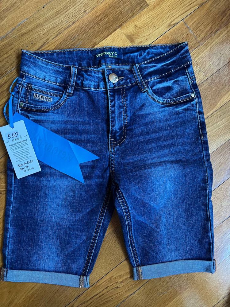Подростковые джинсовые шорты
