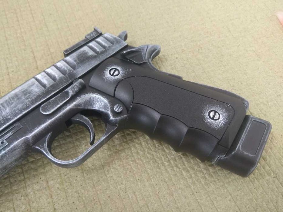 Детский Пистолет Colt Пластмассовый на пульках - Игрушка