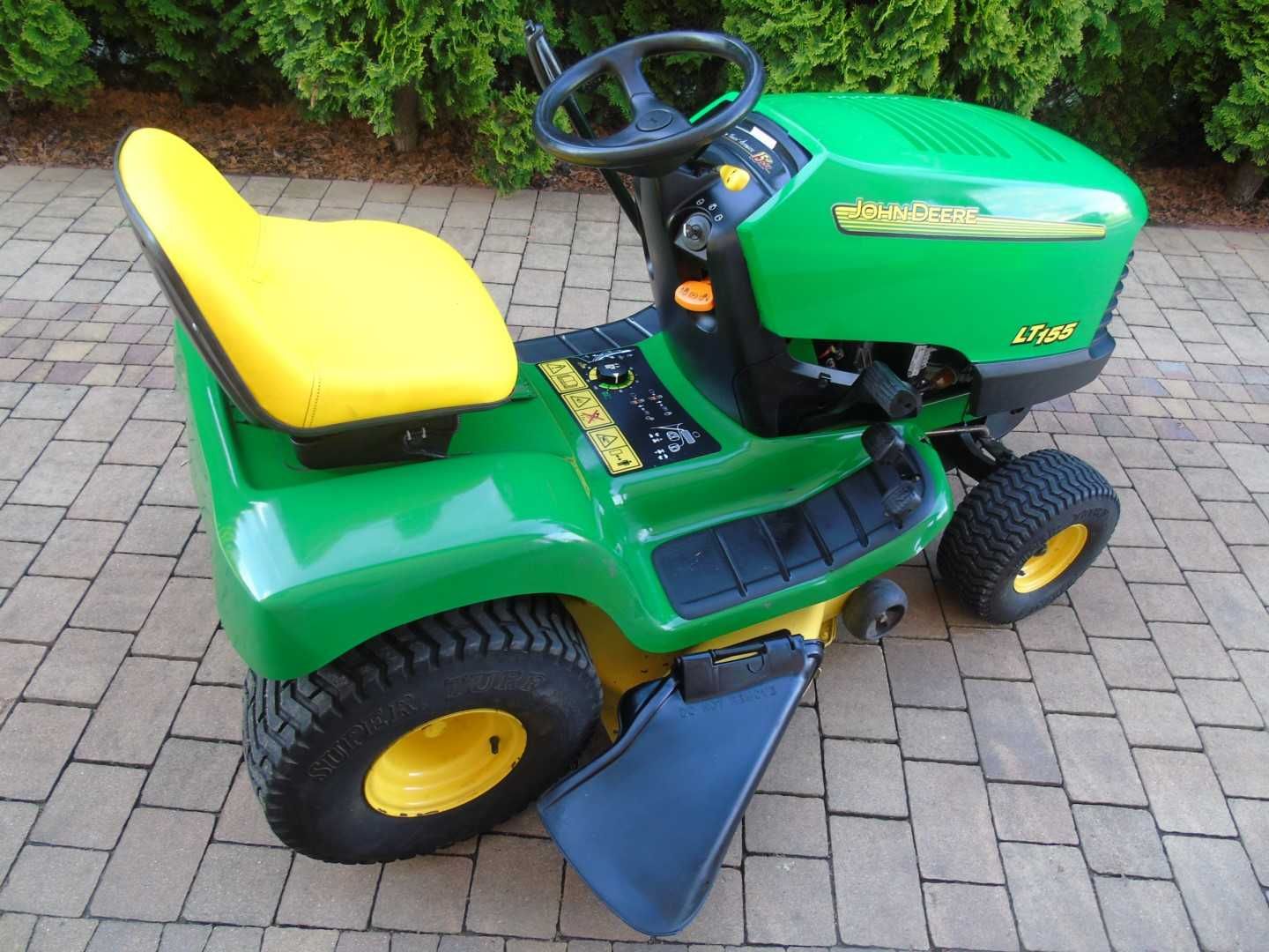 Traktorek kosiarka JOHN DEERE LT155  15KM kohler smarowany ciśnieniowo