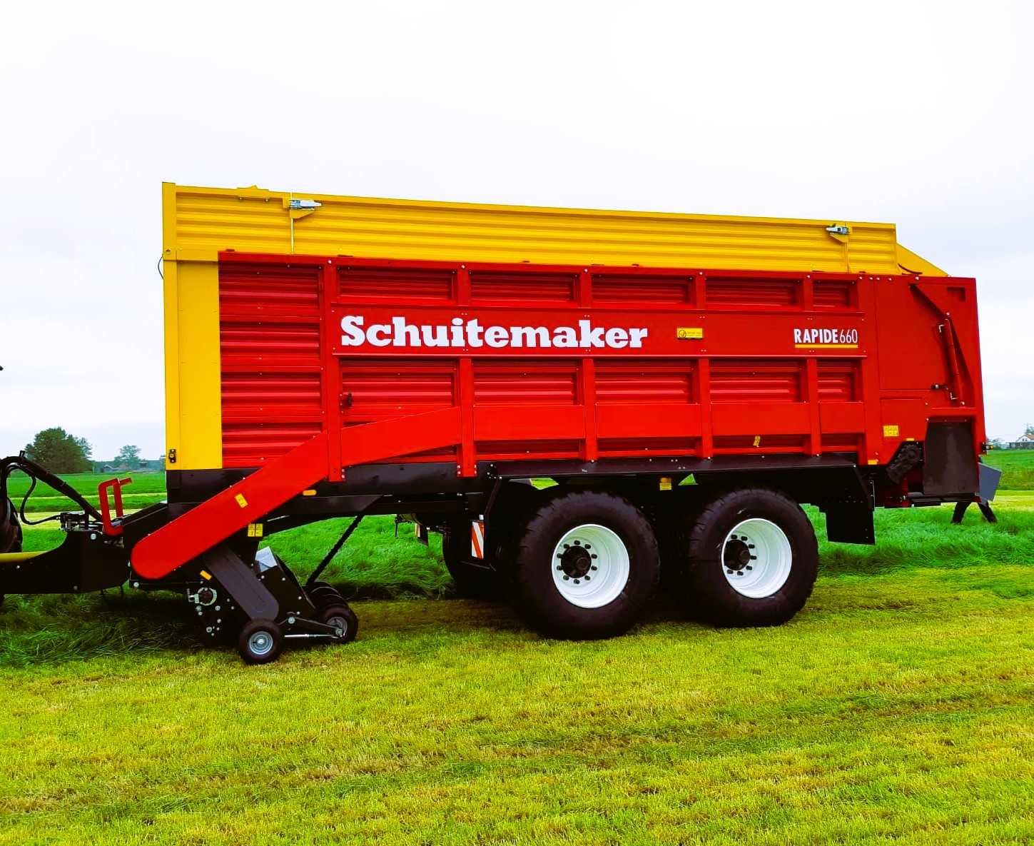 Przyczepa zbierająca SCHUITEMAKER Rapide 660 , Pottinger,Strautmann,