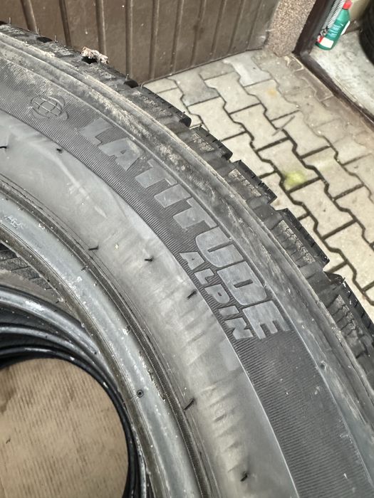 4x 225/60 r17 Opony zimowe Michelin Latitude Alpin komplet 8mm nowe