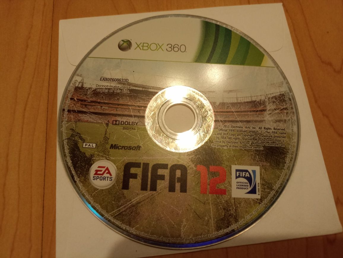 Zestaw 10 gier FIFA - Xbox 360