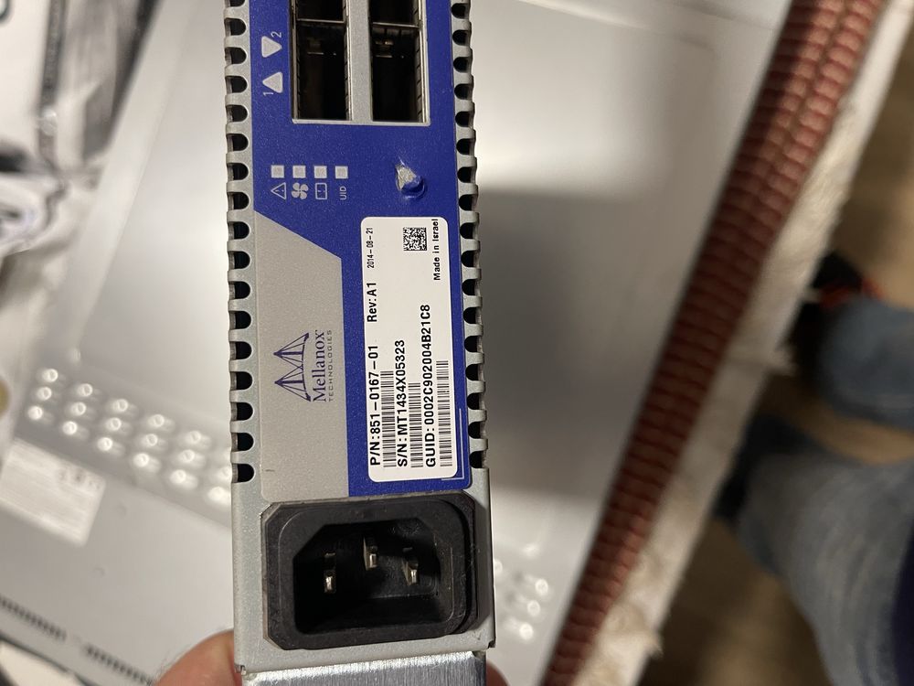Mellanox 8Port 40Gb SWITCH (IS5022)