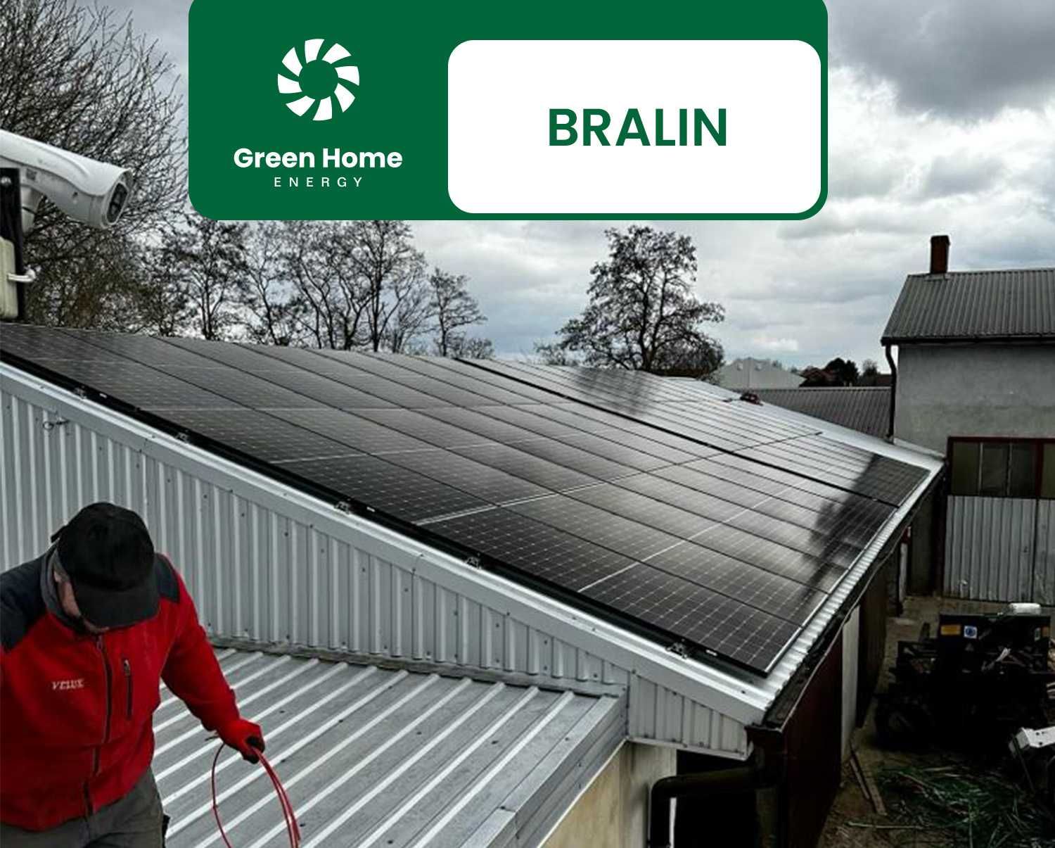 Instalacja fotowoltaiczna 10Kw fotowoltaika panele falownik Green Home