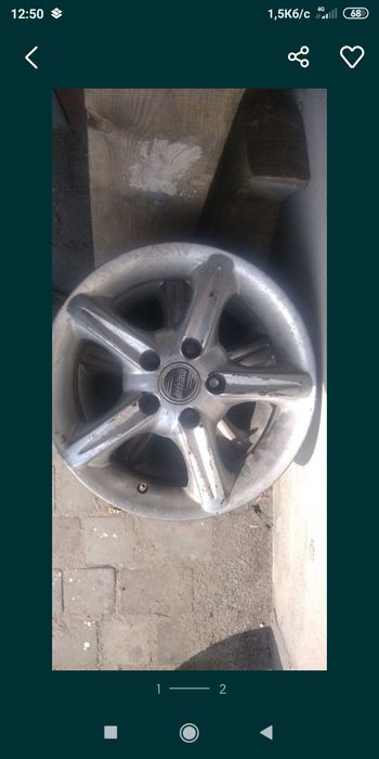 Диски легкосплавні R15,5/112