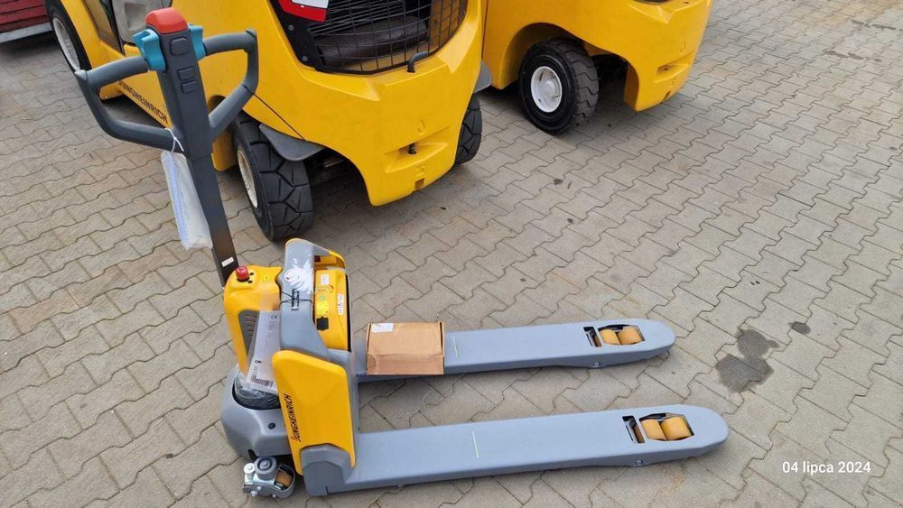 Jungheinrich Nowy Elektryczny Wózek Paletowy 115cm Paleciak 1500kg 80c