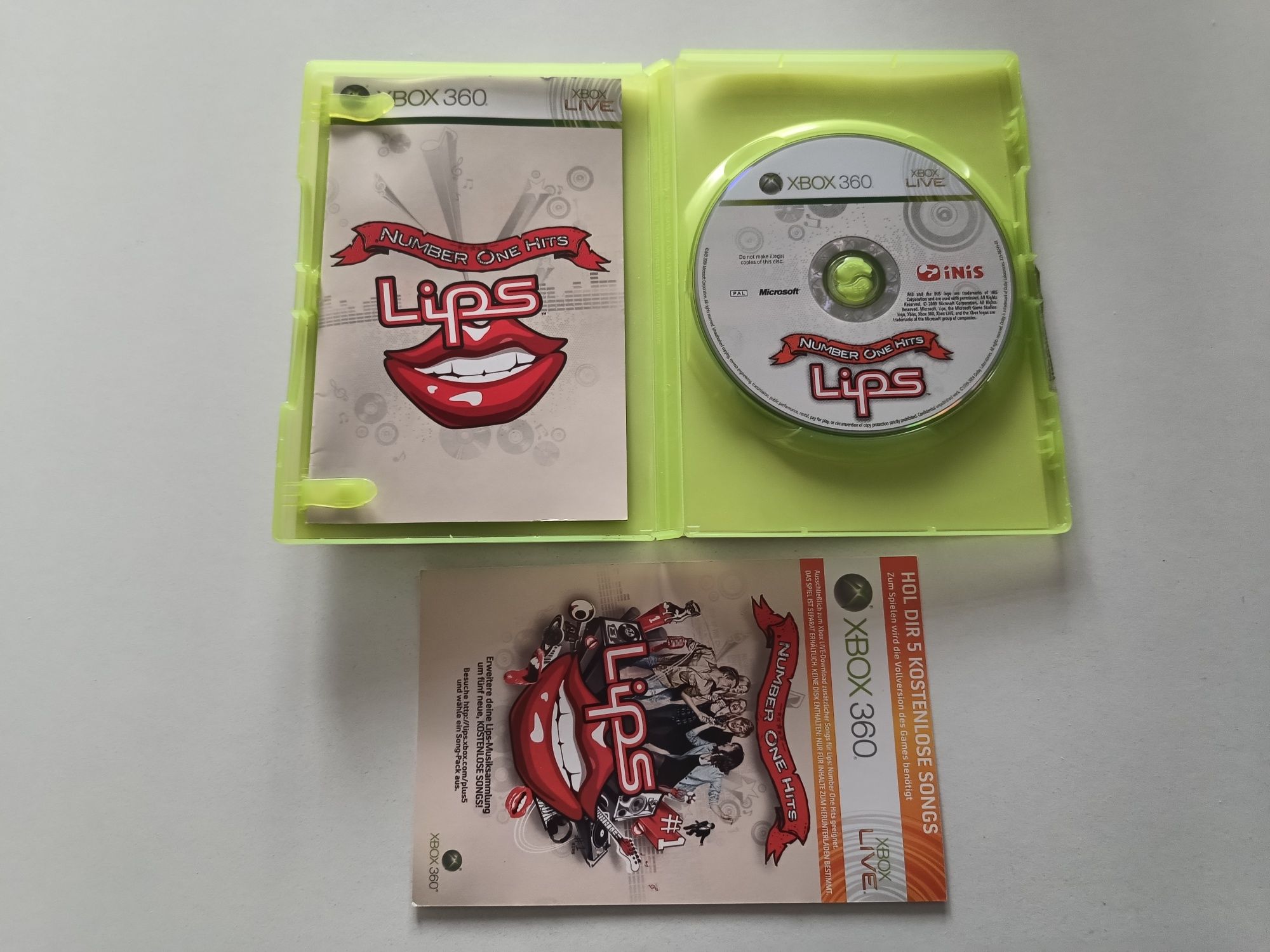 Gra Xbox 360 Lips (Polska wersja) + kod Xbox live