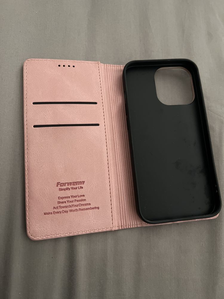 Capa rosa para iphone 13 pro