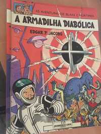 Livro A Armadilha Diabólica - Blake e Mortimer