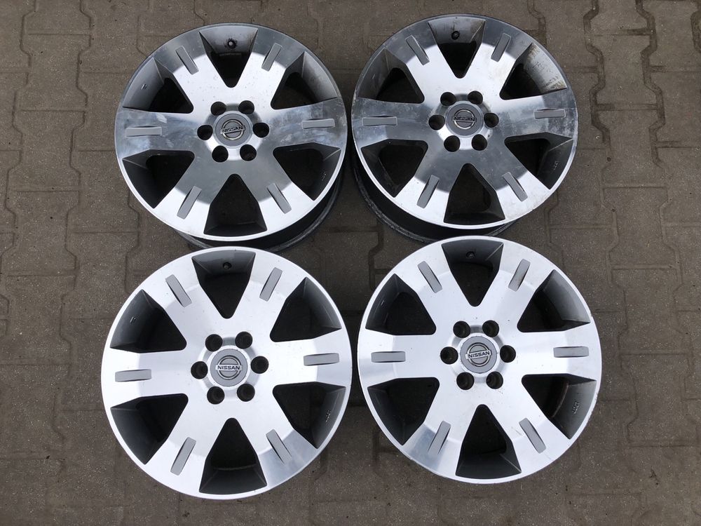 Alu Nissan Renault Mercedes 17 6x114,3 Komplet