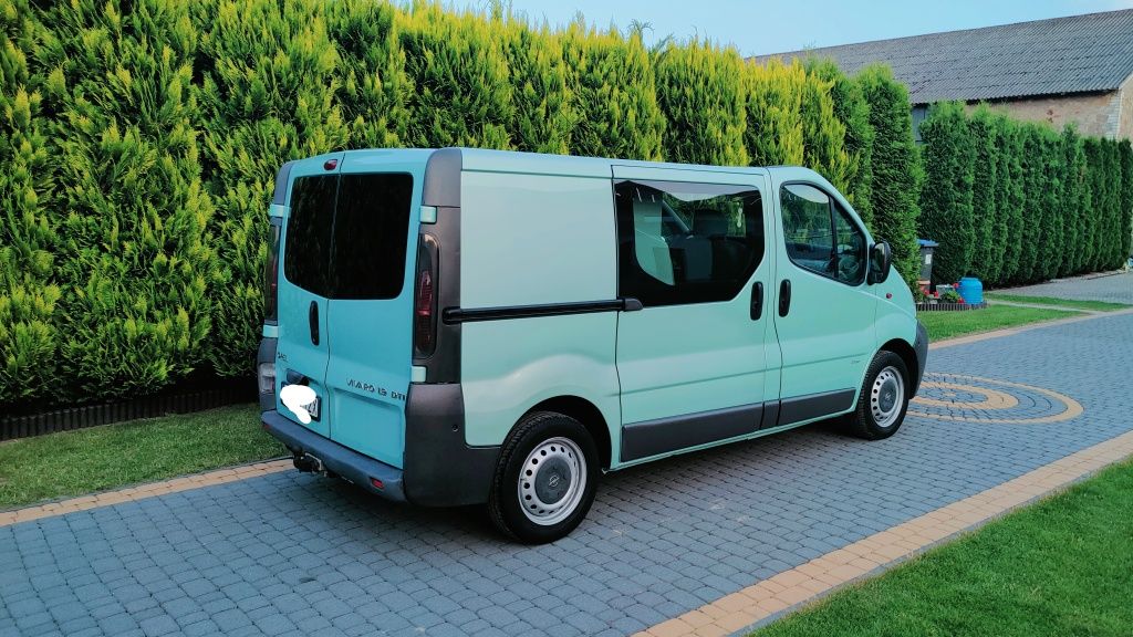 PIĘKNY OPEL VIVARO*1.9 DTI*5 osób*klima*6 biegów