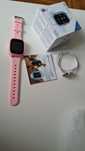 Smartwatch dla dziewczyki CALMEAN Touch 2 GPS 4G GRY WODOSZCZELNOŚĆ ró