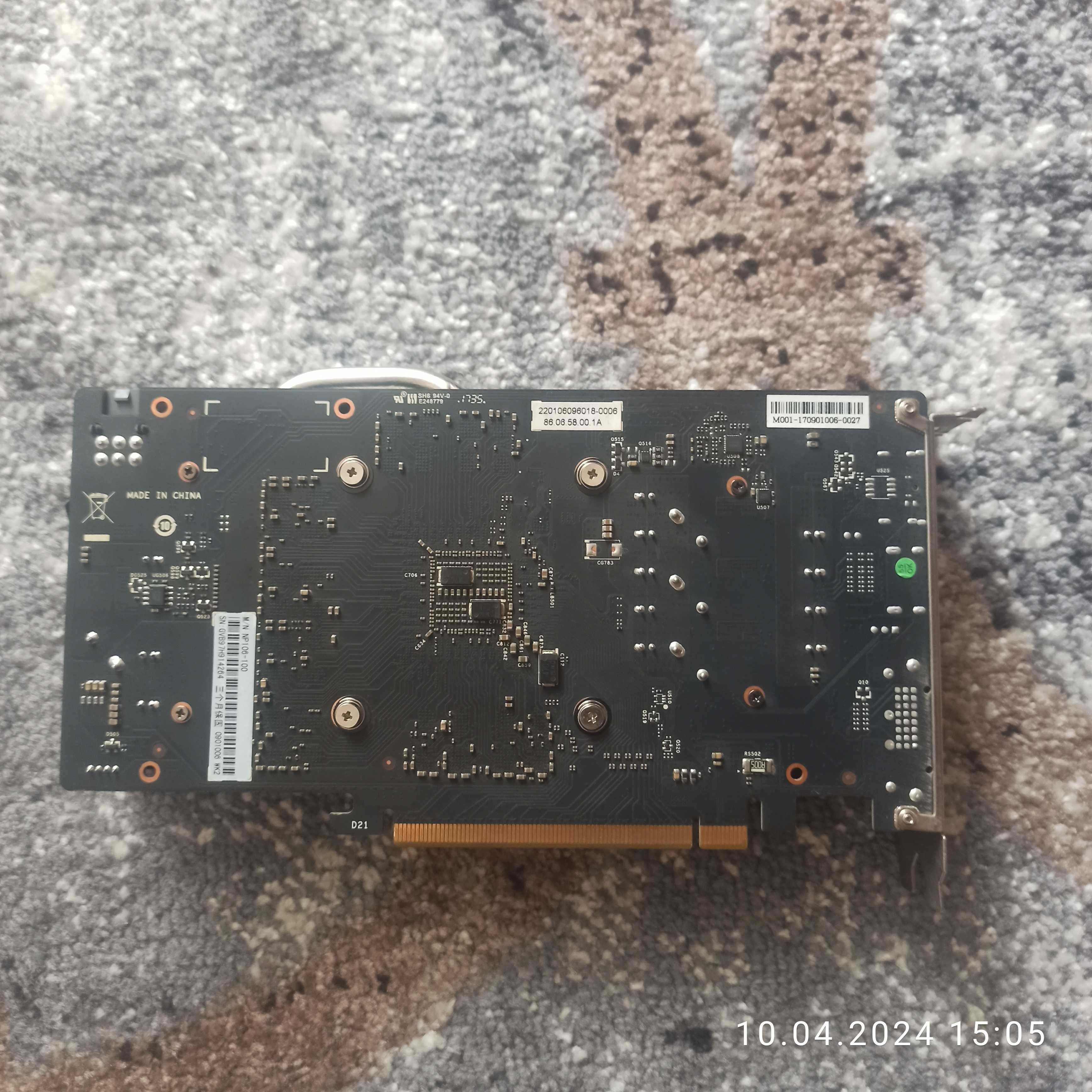 Nvidia P106100(6гб)